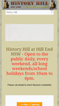 Mobile Screenshot of historyhill.com.au